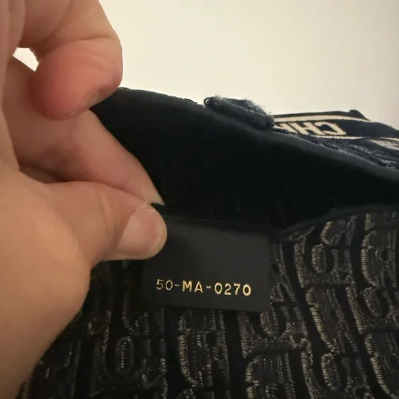 Christian Dior Navy and Cream Monogram belt bag 100% Authentic - Picture 8 of 10